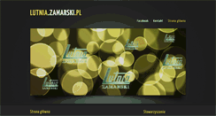 Desktop Screenshot of lutnia.zamarski.pl